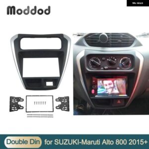 スズキ ダブル 2 DIN フェイシアラジオ DVD ステレオ CD パネル ダッシュ取り付けインストール トリム キット フェイス フレーム ベゼ