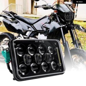 シボレー 4X6インチ オートバイ LED ヘッドライト DRL 高ロービーム ホンダ XR250 XR400 XR650 シールドビーム DRL