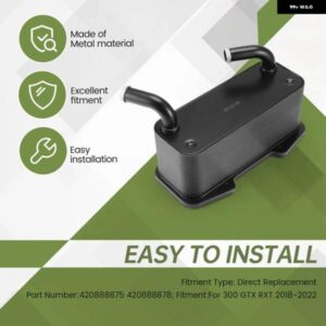 オイル ラジエーター SEADOO 300 GTX RXT 2018-2022 420888878 420888875