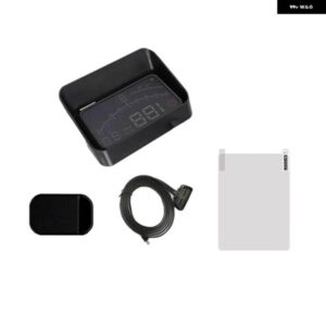 V41 ヘッドアップ ディスプレイ 車 OBDII EUOBD 5.5インチ フロントガラス プロジェクター HUD ディスプレイ シフト リマインダー水温 RPM KM/H