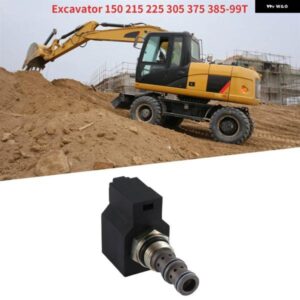 掘削機用 150 215 225 305 375 385-9/9T パイロット安全ロック電磁弁コイルアクセサリー