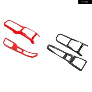 ギア ボックス パネル ハンドブレーキカバー シフト パネル トリム 4 輪駆動カップホルダー 装飾 アクセサリー 18 + JL ラングラー