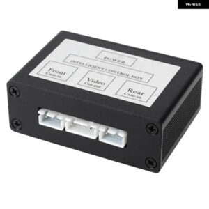 パーキング カメラ ビデオ コントロール システム チャンネルコンバーターフロントリアビュー2ウェイ コントロール ボックス 手動スイッチ付き