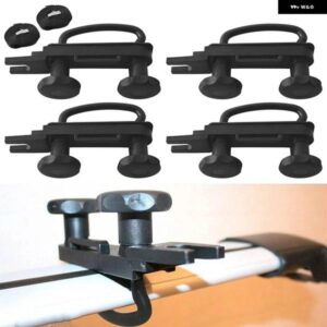 4個 ルーフ キャリア アクセサリーバン取り付けアクセサリーキット ルーフ ボックス ブラケット 取り付けアクセサリーキット