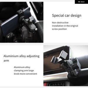スズキ 多機能 ブラケット ジムニー JB74 2019-2023 携帯電話ホルダー アクセサリー交換部品 1個