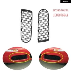 VWビートル 用 ビートルコンバーチブル助手席側 バンパー グリル フォグライト アンダーグリル 1C0807683A 1C0807684A