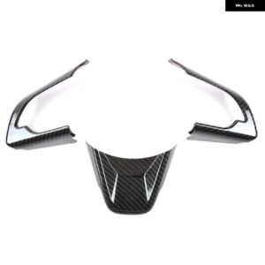 スズキ ステアリングホイール 装飾 カバー トリム ステッカー ジムニー 2019-21 インテリア アクセサリー カーボン