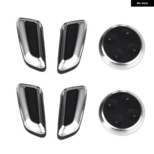 カー スタイリング インテリア 自動車シート調整 ボタン スイッチカバー トリム 装飾 A4 B8 A6 C6 C7 A5 A7 Q5 Q3