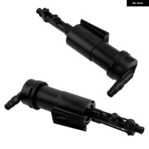 2個 ABS ヘッドライト ウォッシャーポンプ ノズル左 ミニクーパー R50 R53 R52 61677147047 61677147046 に右フィット