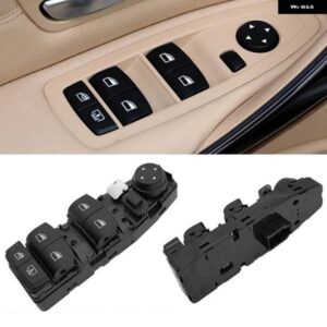 61319208107 左ハンドル 用席側ウィンドウレギュレータスイッチパワーウィンドウカーテンスイッチ ボタン BWM 3シリーズ F30 F35 部品