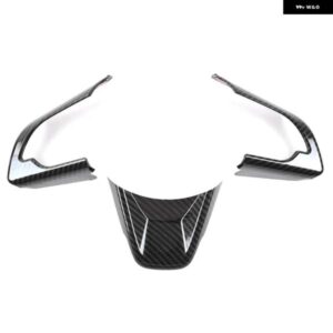 スズキ ステアリングホイール 装飾 カバー トリム ステッカー ジムニー 2019-22 アクセサリー ABS カーボン