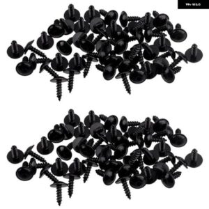 200個 エンジン アンダーカバー スプラッシュガード セルフタッピングネジ 5MM N90974701 用 - A4 A3 A5 A6 A7 A8 Q5 ゴルフ パサート