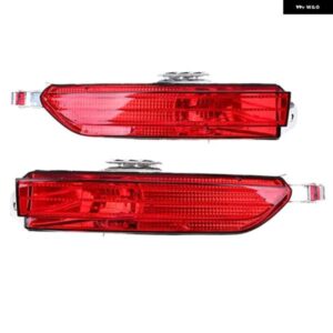 1ペア 赤リア フォグランプ バンパー カバー リフレクター VW トゥアレグ 2011-2014 7P6945701D 7P6945702D 交換部品アクセサリー
