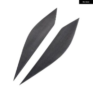 コルベット C7 2014-2019 ソフトカーボン ヘッドライト アイブロウ ステッカー トリム ヘッドライト DECOARTIVE ステッカー 部品