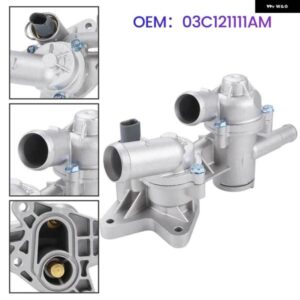 03C121111AM エンジン 冷却液 サーモスタットコントローラー強化 合金 素材 VW ポロボラ SAGITAR