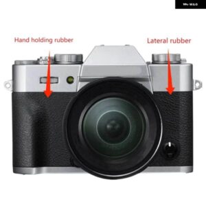 1セット ボディゴムフロントカバー ゴム親指 グリップ 交換部品 FUJI FUJIFILM X-T10 X-T20 XT10 XT20 カメラ 用