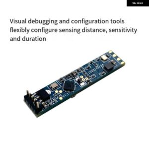 LD2410B 24GHZ レーダー人体検知 モジュール BT+レーダーテストボード付き 5V LD2420 ミリ波モーションセンサー