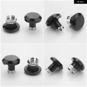 スポーツスター S 1250 RH1250 S パンアメリカ 1250 S PA1250 2021 2022 フロントアクスルナットカバー ピボットボルトカバー 黒