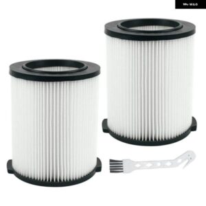 VF4000 交換 カートリッジ フィルター RIDGED 72947 WET DRY VAC 5 ～ 20 ガロン 6 ～ 9 ガロン ハスキー用 2 パック