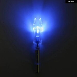 1セット自動 LED ライト付きノック 内径 4.2MM/165 G X Sシリーズ矢に適合し 変換リング付き