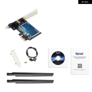 1200M WIFI5 ワイヤレスネットワークカード 4.2 BLUETOOTH 2.4G+5G デュアルバンドデスクトップ内蔵PC I-E WIFI 多機能レシーバー