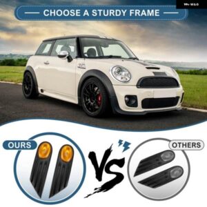 フェンダー インジケーター ライトカバー 63132751503 63132751504 ミニクーパー R56 R57 2007-2013 サイドマーカー信号 パネル