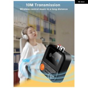 NFC BLUETOOTH レシーバー 5.2 オーディオ レシーバーワイヤレス アダプター 古い オーディオ アンプ音楽プレーヤー AUX/RCA スピーカー