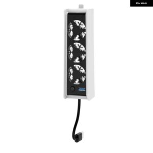 PS5スリム コンソール 温度 制御 冷却ファンゲーム コンソール 背面冷却ファン 3スピード