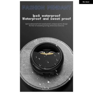 TWS イヤホンワイヤレス FONE BLUETOOTH ヘッドフォンデュアルマイクノイズリダクション HIFI ヘッドセット ステレオ イヤフォン 金属 360 回転