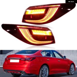 インフィニティ Q50 Q50L 2018-2021 LED リア テールライト ウィンカーライト ブレーキ フォグランプ テールライト アセンブリ 265556HH1B 265506HH1B