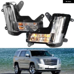 フォグランプ DRL フォランプ ヘッドライト ポジションライト キャデラック エスカレード 2015-2020 クラッシュ ブレーキなし LED バンパー ランプ 84575579