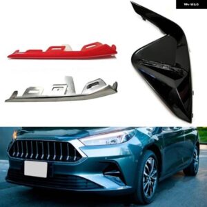 J7 2020 2021 2022 フロント フォグランプ 装飾 カバー 黒 フォグライト カバー クローム トリム バンパー トリム パネル トリム