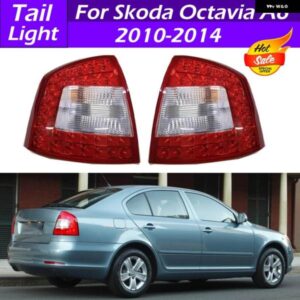 LED リア テールライト リア バンパー ライト テールライト ブレーキランプ テールライト アセンブリ シュコダ オクタ A6 2010-14