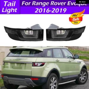 レンジローバー EVOQUE 2016-19 スモーク LED リア バンパー テールライト ブレーキランプ テールライト テールランプ LR072648 LR072649