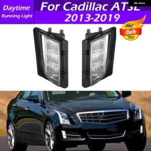 キャデラック ATSL 2013-19 LED 車フロント DRL デイタイム ランニングライト フロント フォグライト フォグランプ 電球