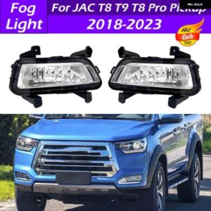 T8 T9 T8 プロピックアップ 2018-23 フロント バンパー フォグランプ アセンブリ デイタイム ランニングライト
