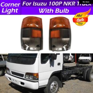 いすゞ 100P NKR トラック フロント バンパー コーナーライト ウィンカーライト フロント フォグランプ FOGLIGHT と 電球