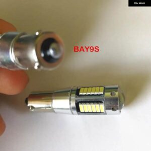 CANBUS システム 2個 30ワット BAY9S H21W 4014 LED バックアップリバースターン インジケーター サイド 電球 ホワイトプロジェクター 電球
