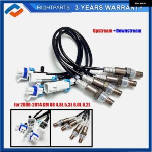 4個オキシ O2 センサーアップ ダウンストリーム 2008-13 GMC シエラ 1500 V8 4.8L 5.3L