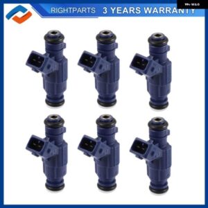 6個 0280156014 燃料 インジェクター メルセデス CLK320 SLK320 E320 C320 ML320 ML55 AMG 3.2L 2001-2005 A1120780149 5101526AA