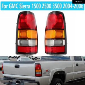 リア テールライト GMC シエラ 1500 2500 3500 2004-2006 信号ランプ自動 テールライト カバー アクセサリーバルブ 無