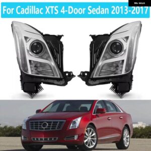 キャデラック XTS 4ドアセダン 2013-2017 HID/ キセノン 非AFS LED DRLプロジェクター ヘッドライト はAFS ヘッドライト 付きモデルと互換性がありません