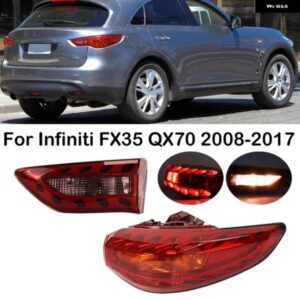 インフィニティ FX35 QX70 2008-2017 LED リア テールライト アセンブリ テールライト テールランプ ウィンカーライト 26540-1CH0A 26550-1CH0A