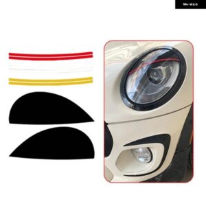 ヘッドライト アイブロウ カバー まつげ ヘッドライト ランプ ステッカー ミニクーパー F54 F55 F56 F57 R55 R56