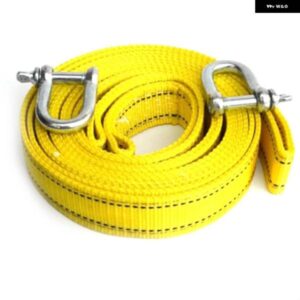 5メートル /5 トン車電動ウインチロープオフロード車両牽引ロープ U 字型フック牽引ストラップ付き車 トラック トレーラー SUV