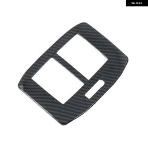 VW T-ROC 2018-2023 カーボンリア AC エアベント アウトレット パネル トリム カバー アクセサリー