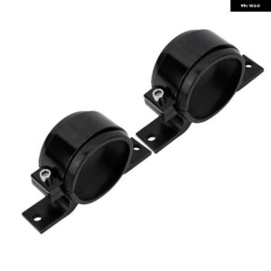2個 ブラック 60MM 燃料 ポンプ シングル マウント ブラケット 燃料 フィルター アウター ブラケット クランプクレードル 044 ボッシュ 380LPH 300LPH 用