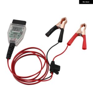 5A コンピュータメモリセーバー OBD2 バッテリー交換ツール拡張 ケーブル クランプデジタル ディスプレイ 交換バッテリー漏れ検出