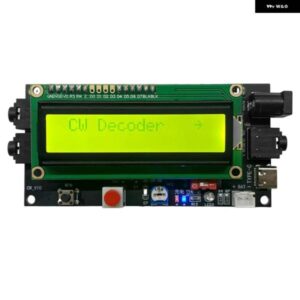 DC 5-12V 500MA ラジオ モールス信号デコーダ CW デコーダモールス信号リーダーモールス信号翻訳機デジタル LCD 付きアマチュア無線