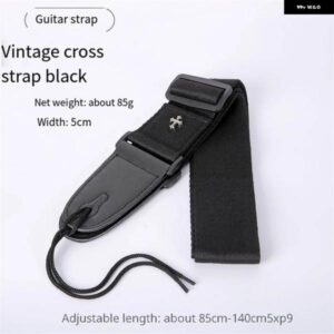 カーキギターストラップ フォーク アコースティックギターエレキギターエレキベースウクレレストラップ